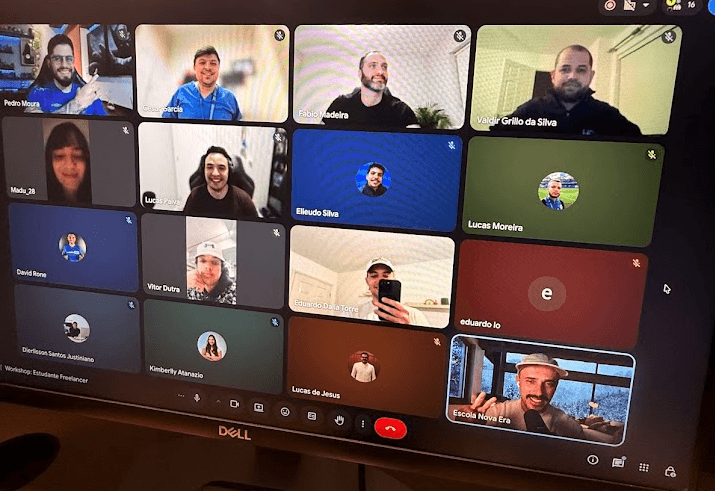 Mentoria ao vivo da Nova Era no Google Meet